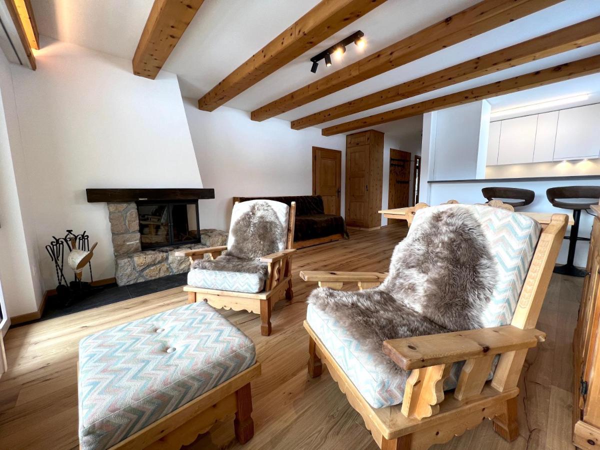 Cosy Apartment Facing Piz Rosatsch St. Moritz Exterior photo