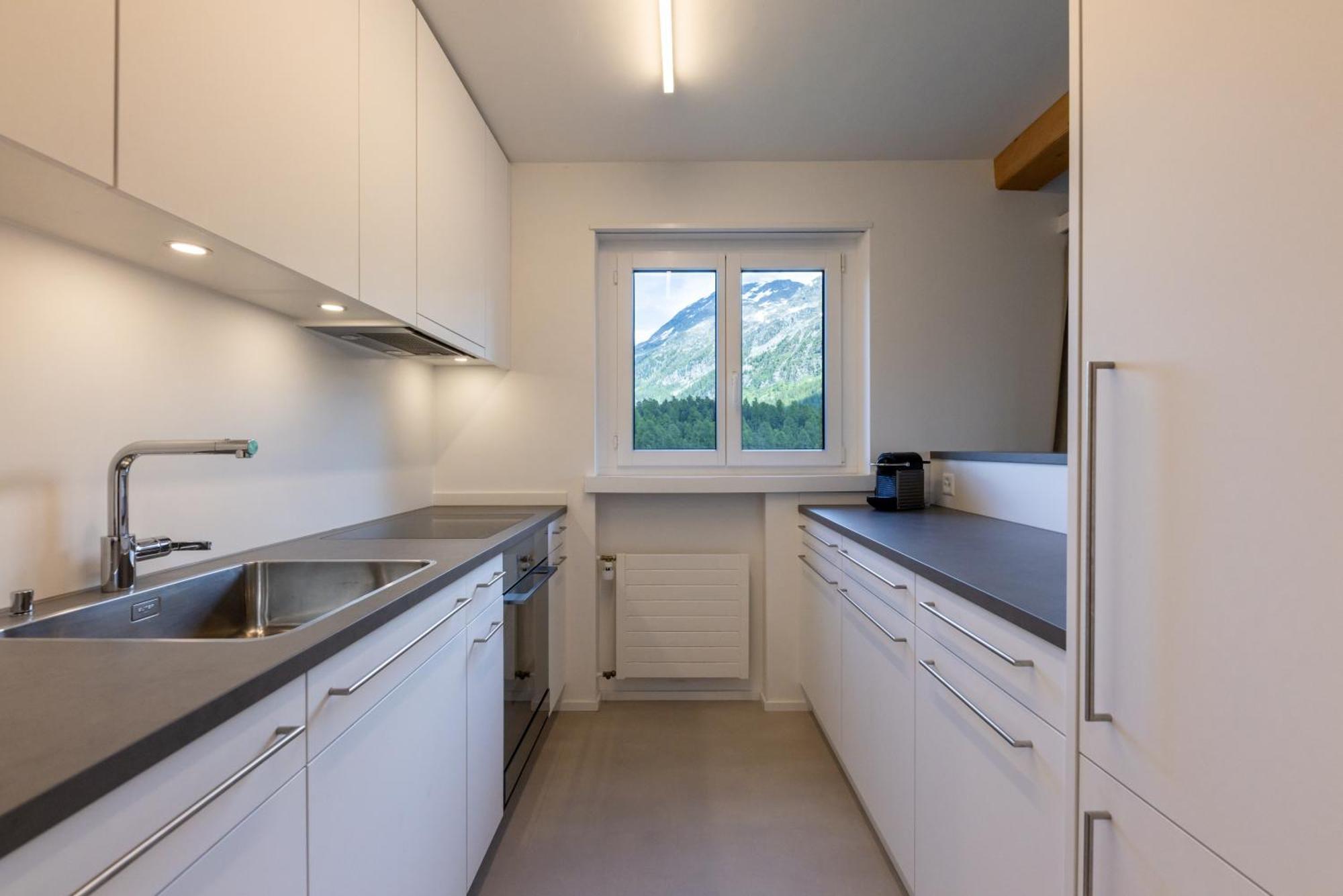 Cosy Apartment Facing Piz Rosatsch St. Moritz Exterior photo