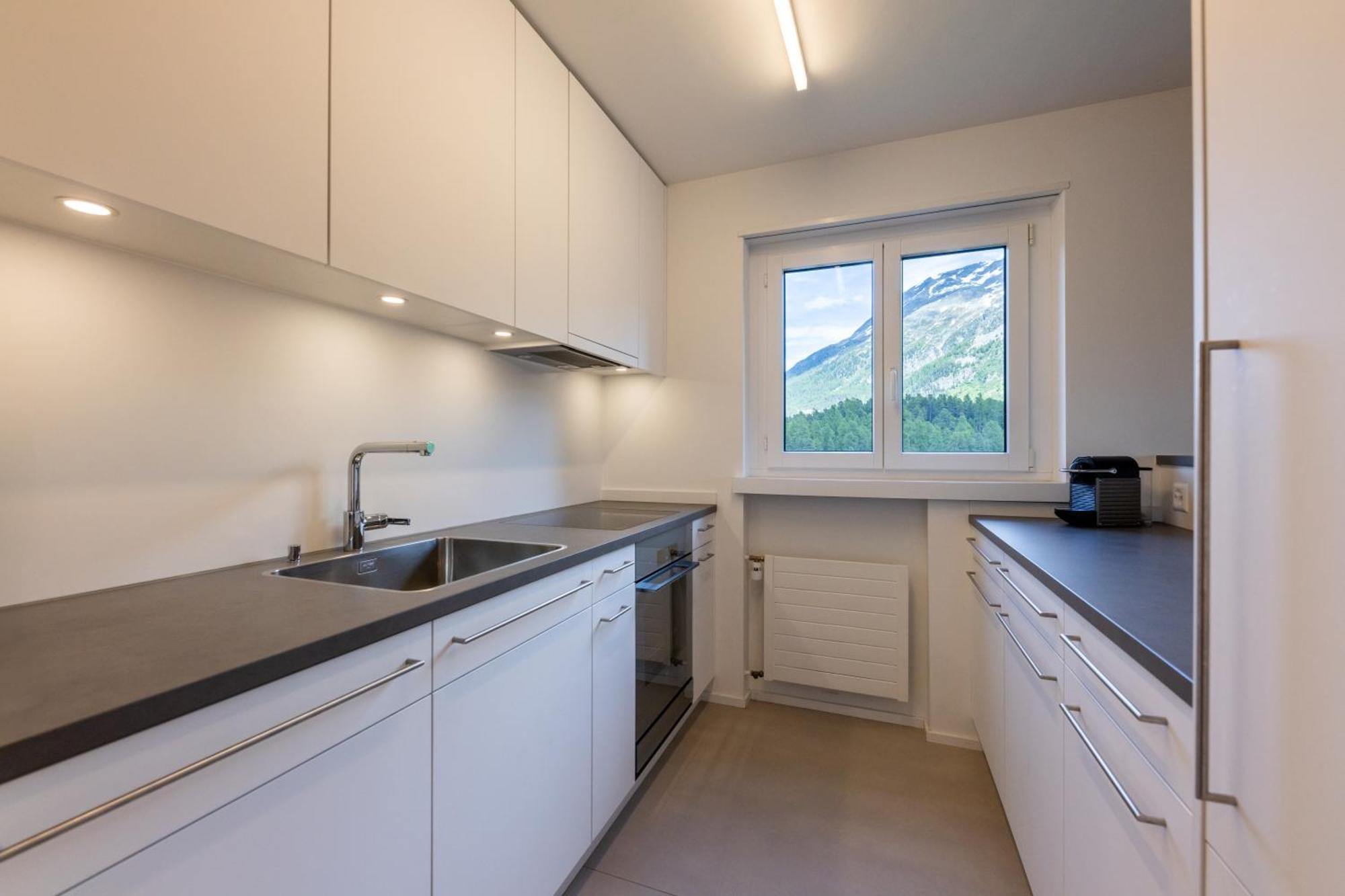 Cosy Apartment Facing Piz Rosatsch St. Moritz Exterior photo