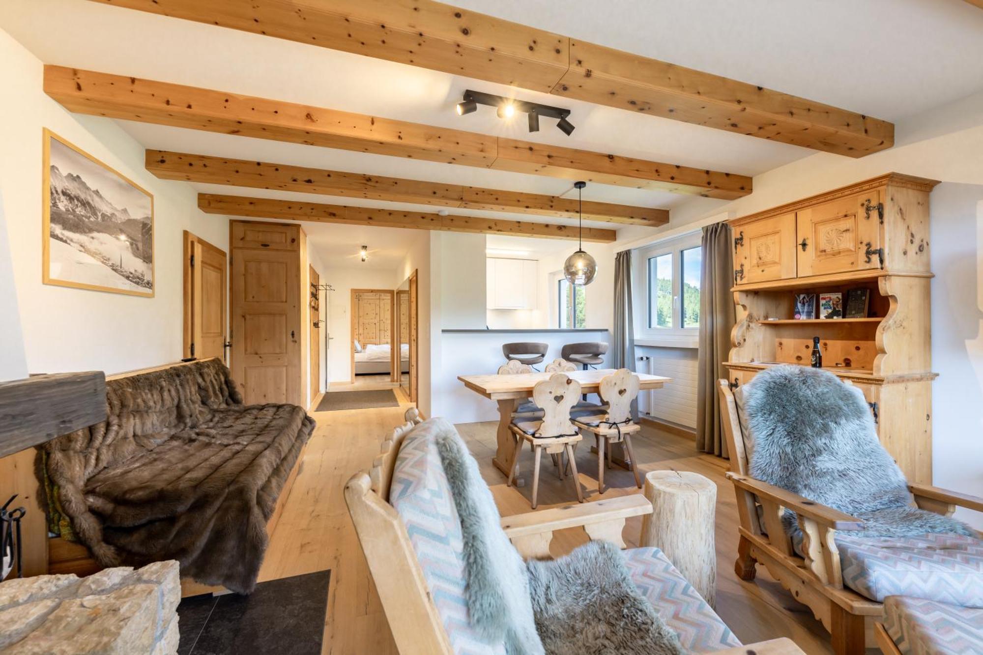 Cosy Apartment Facing Piz Rosatsch St. Moritz Exterior photo